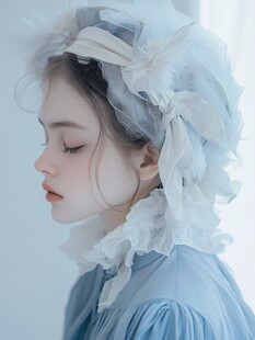 梦幻少女的唯美复古装扮