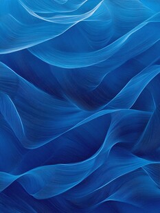 蓝色梦幻波浪纹理背景