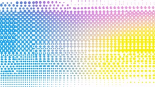 渐变半调图案背景纹理