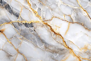 奢华金线大理石纹理