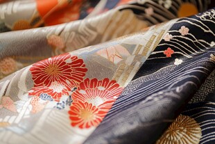 日式和风精美印花织物