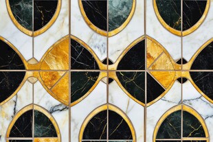 几何大理石瓷砖图案设计