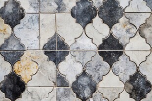 几何花纹瓷砖图案展示