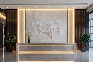 现代简约风格大气前台设计