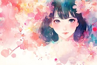 梦幻少女与烂漫繁花