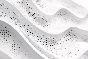 白色波点抽象纹理背景