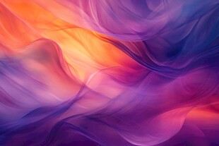 梦幻炫彩流动抽象背景图