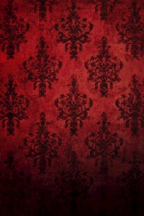 复古红黑锦纹华丽背景图