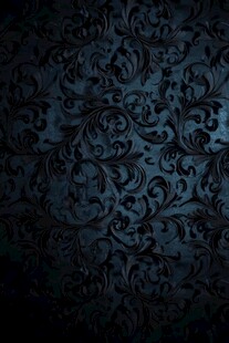 深色复古花纹背景图案