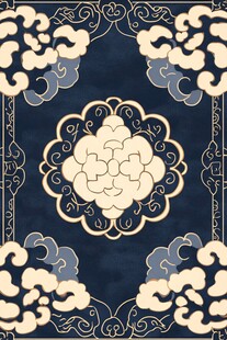 中式古典云纹图案设计