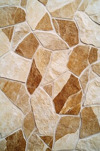 不规则拼贴石纹瓷砖图案