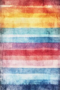 彩色条纹复古风纹理背景