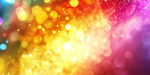 梦幻炫彩光斑背景图