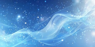 梦幻蓝色渐变流动背景图