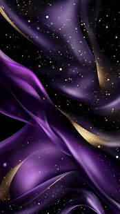 紫色梦幻流动光影背景图