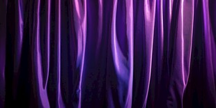 紫色梦幻垂坠丝绸布料