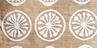 复古花纹布艺图案