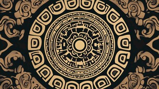 神秘古老的中式传统纹样