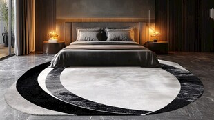 现代奢华卧室的优雅格调