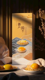 蛋黄酥礼盒展示图