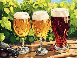 三杯佳酿享惬意时光