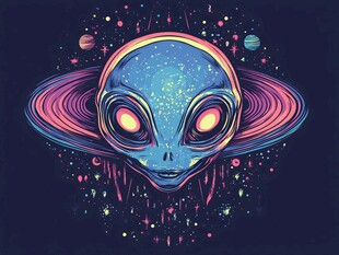 梦幻外星生物的宇宙图景