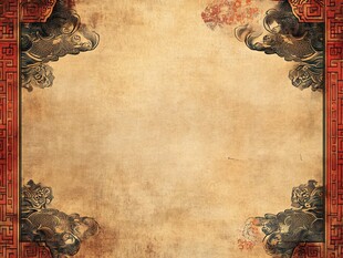 中式古风边框背景图