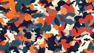 多彩抽象迷彩图案背景