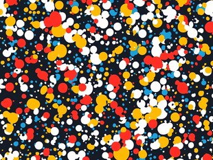 多彩泼墨风抽象图案背景