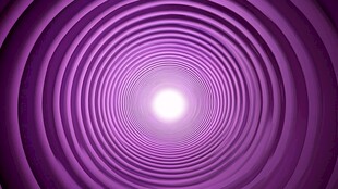 紫色环形渐变光影背景