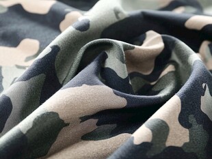 迷彩布料纹理特写