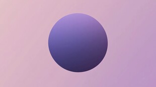 紫色渐变圆球背景图