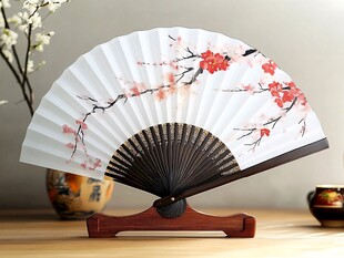 古典梅花折扇 雅致风韵