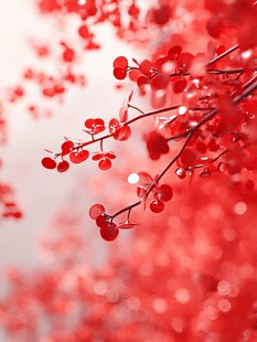 红果盈枝 诗意盎然