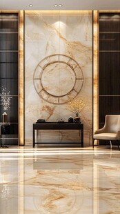 奢华大理石玄关装饰空间