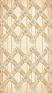 复古花纹墙面装饰图案