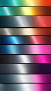 多彩金属质感条纹背景图