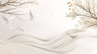 中式意境 花鸟山水装饰画