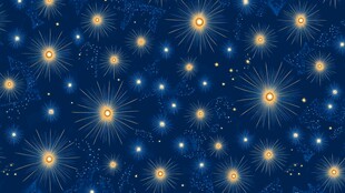 梦幻星空背景图