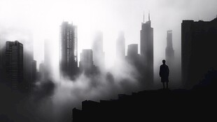 雾中都市独行者