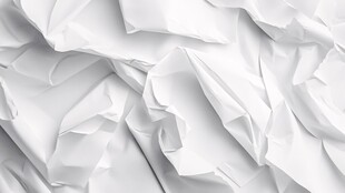褶皱白纸纹理