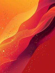 炫彩流动渐变背景图