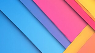 多彩几何拼接背景图案