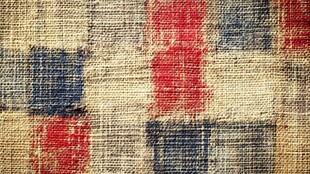 复古格子织物纹理图案