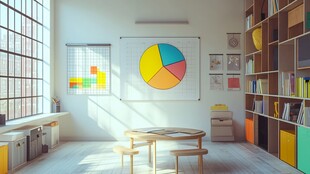 明亮创意工作室室内场景