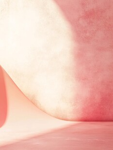 柔和粉调光影背景图