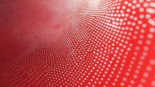 红色波点动感抽象背景图