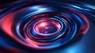 炫彩波纹旋涡视觉特效