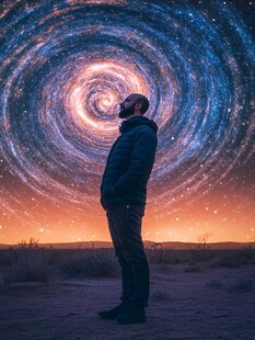 仰望星空的沉思者