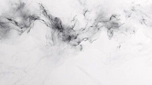 水墨烟雾缭绕意境图